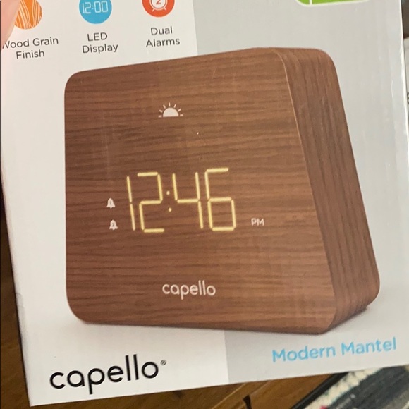 COPY - Wooden Alarm Clock - Picture 1 of 1